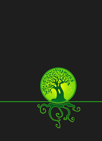 Deck Protector Sleeves - Elemental Green - 50ct