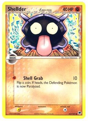 Shellder (Delta Species) - 63/101 - Common