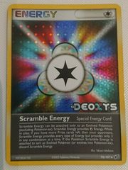 Scramble Energy Ex Deoxys - 95/107 - Foil Sneak Peek Promo