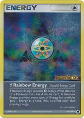 Delta Rainbow Energy EX Dragon Frontiers - 88/101 - Foil Sneak Peek Promo