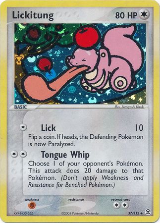 Lickitung - 37/112 - Holo Rare