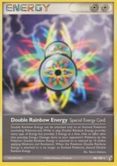 Double Rainbow Energy Ex Crystal Guardians - 88/100 - Holo Rare Sneak Peek Promo