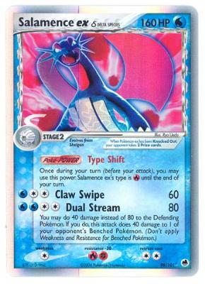 Salamence EX δ - 98/101 - Holo Rare