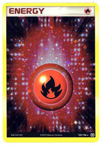 Fire Energy 102/106 - Rare Holo