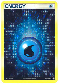 Water Energy - 103/106 - Rare Holo