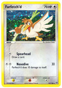 Farfetchd 107/106 - Rare Holo