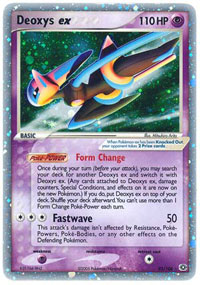 Deoxys EX - 93/106 (Speed) - Rare Holo