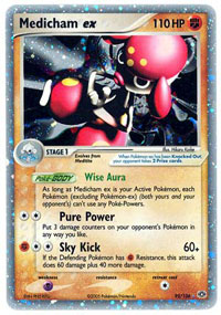 Medicham-EX - 95/106 - Rare Holo EX