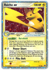 Raichu-EX - 97/106 - Rare Holo EX