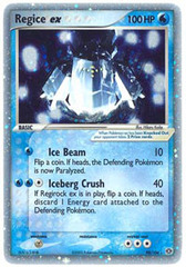 Regice-EX - 98/106 - Rare Holo EX