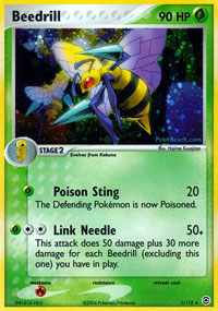 Beedrill - 1/112 - Holo Rare