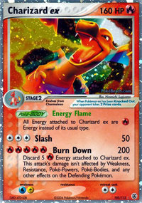 Charizard-EX - 105/112 - Rare Holo EX