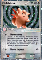 Clefable-EX - 106/112 - Rare Holo EX