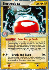 Electrode-EX - 107/112 - Rare Holo EX