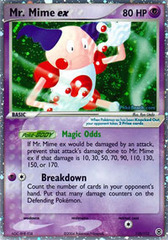 Mr. Mime-EX - 110/112 - Rare Holo EX