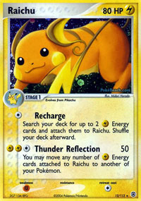 Raichu - 12/112 - Holo Rare