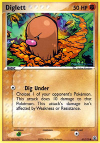 Diglett - 61/112 - Common