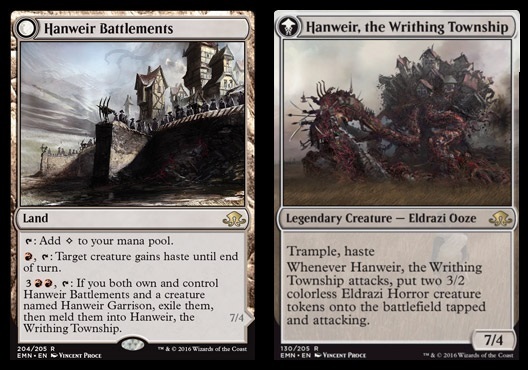 Hanweir Battlements 1x FOIL EMN MTG Eldritch Moon Rare MINT land Hanweir Battlements 1x FOIL EMN MTG Eldritch Moon Rare MINT land