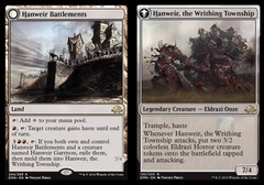 Hanweir Battlements // Hanweir, the Writhing Township - Foil