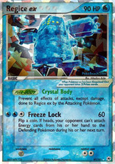 Regice EX - 97/101 - Holo Rare EX