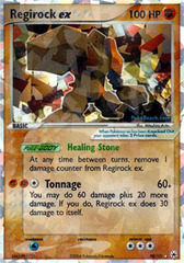 Regirock EX - 98/101 - Holo Rare EX