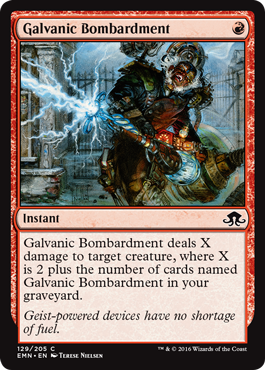 Galvanic Bombardment - Foil