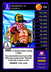 Android 13 - Powerful - U78 - Foil