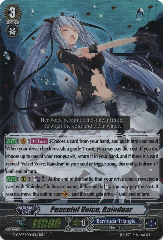 Peaceful Voice, Raindear - G-CB03/004EN - RRR