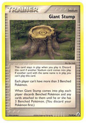 Giant Stump - 75/92 - Uncommon