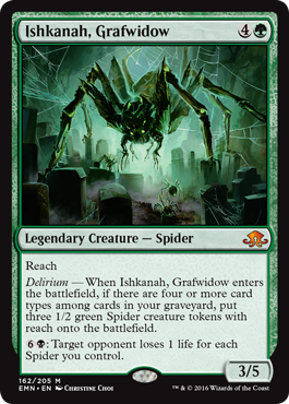 Ishkanah, Grafwidow