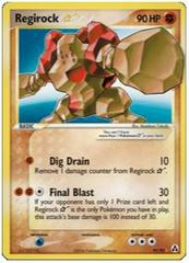 Regirock Star - 91/92 - Shiny Rare Holo