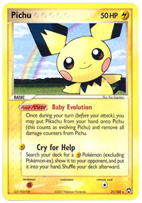 Pichu - 21/108 - Rare