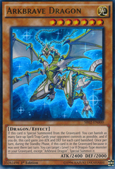 Arkbrave Dragon - SR02-EN000 - Ultra Rare - 1st Edition