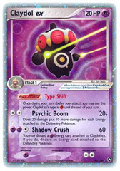 Claydol-EX - 93/108 - Rare Holo EX