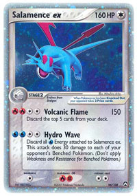 Salamence-EX - 96/108 - Rare Holo EX