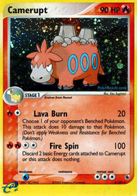 Camerupt - 4/109 - Holo Rare