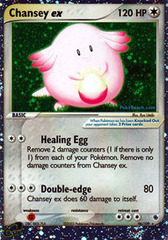 Chansey EX 96/109 - Ultra Rare