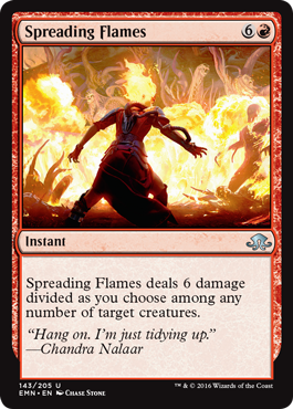 Spreading Flames - Foil