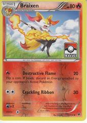 Braixen - 12/124 - XY Fates Collide - Pokemon League Promo