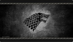 A Game of Thrones LCG - House Stark Playmat