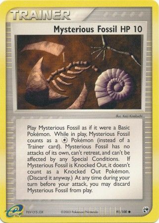 Mysterious Fossil - 91/100 - Common