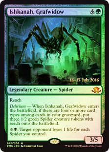 Ishkanah, Grafwidow - Foil - Prerelease Promo