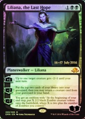 Liliana, the Last Hope - Foil - Prerelease Promo