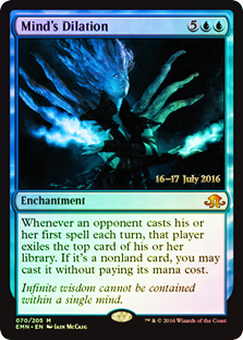 Minds Dilation - Foil - Prerelease Promo