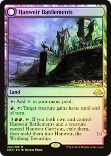 Hanweir Battlements - Foil - Prerelease Promo
