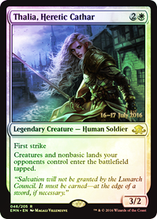 Thalia, Heretic Cathar - Foil - Prerelease Promo