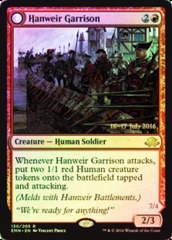 Hanweir Garrison // Hanweir, the Writhing Township - Foil - Prerelease Promo