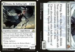 Bruna, the Fading Light // Brisela, Voice of Nightmares - Foil - Prerelease Promo