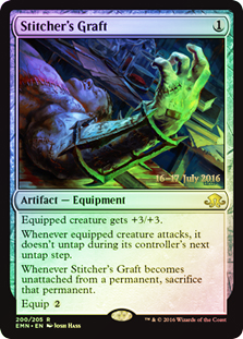 Stitchers Graft - Foil - Prerelease Promo