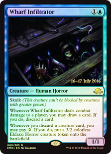 Wharf Infiltrator - Foil - Prerelease Promo